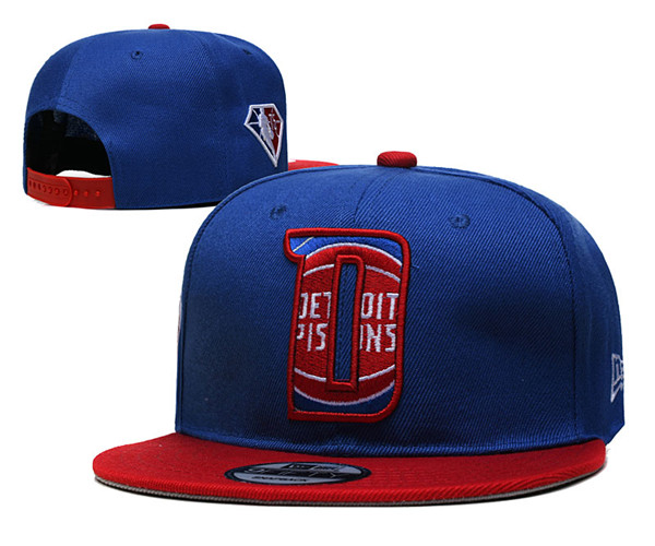 NBA Detroit Pistons Stitched Snapback Hats 002